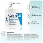 CeraVe Moisturizing Cream Set: 16 oz Pump Jar + 16 oz Jar